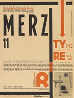 Schwitters, Kurt - Merz 11. Typoreklame