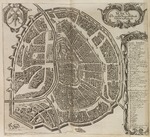 Olearius, Adam - Map of Moscow. From: Vermehrte Newe Beschreibung der Muscowitischen und Persianischen Reyse