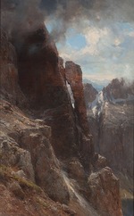 Compton, Edward Theodore - Dolomites landscape
