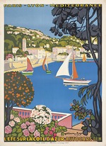 Roger, Guillaume Georges - L'été sur la Côte d'Azur