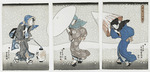 Kunisada (Toyokuni III), Utagawa - Heavy Snow at Years End