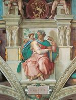 Buonarroti, Michelangelo - Prophets and Sibyls: Isaiah (Sistine Chapel ceiling in the Vatican)