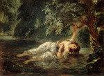Delacroix, Eugène - The Death of Ophelia