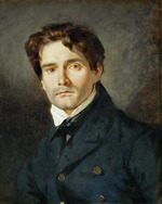 Delacroix, Eugène - Portrait of Léon Riesener (1808-1878)