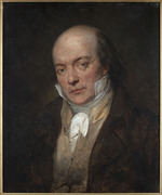 Scheffer, Ary - Portrait of Pierre-Jean de Béranger (1780-1857)
