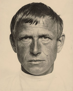 Erfurth, Hugo - Portrait of the artist Otto Dix (1891-1969)