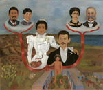 Kahlo, Frida - My Grandparents, My Parents, and I (Family Tree)