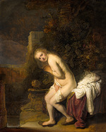 Rembrandt van Rhijn - Susanna at her Bath