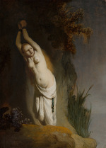 Rembrandt van Rhijn - Andromeda Chained to the Rocks