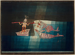 Klee, Paul - Battle scene from the comic fantastic Opera The Seafarer