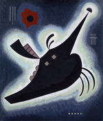 Kandinsky, Wassily Vasilyevich - Pointed Black 