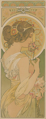 Mucha, Alfons Marie - La primevère