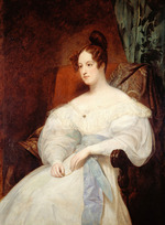 Scheffer, Ary - Portrait of Princess Louise of Orléans (1812-1850)