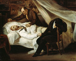 Scheffer, Ary - The death of Théodore Géricault