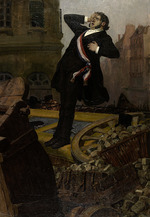 Laurens, Jean-Paul - Death of deputy Alphonse Baudin on December 3, 1851
