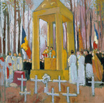 Denis, Maurice - Messe devant la tombe d'Ernest Psichari