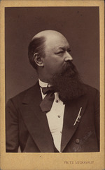Luckhardt, Fritz - Portrait of the composer Franz von Suppè (1819-1895) 