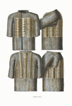 Solntsev, Fyodor Grigoryevich - Mail and plate armour. From the Antiquities of the Russian State