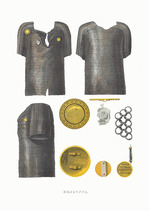 Solntsev, Fyodor Grigoryevich - Chain mail. From the Antiquities of the Russian State