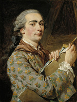 Lagrenée, Louis-Jean-François - Self-Portrait