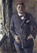 Corinth, Lovis - Portrait of Friedrich Ebert (1871-1925), President of the German Reich