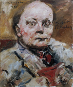 Corinth, Lovis - Portrait of the poet Herbert Eulenberg