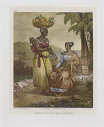 Rugendas, Johann Moritz - Black women from Rio de Janeiro. From Malerische Reise in Brasilien