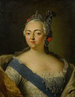 Anonymous - Portrait of Empress Elizabeth of Russia (1709-1762)