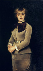 Abbéma, Louise - Portrait of the Actress Jeanne Samary