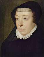 Clouet, François, (School) - Portrait of Catherine de' Medici (1519-1589)