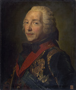 La Tour, Maurice Quentin de - Portrait of Charles Louis Auguste Fouquet, duc de Belle-Isle (1684-1761)