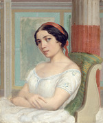 Anonymous - Portrait of Ernesta Grisi (1816-1895)