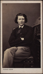 Petit, Pierre Lanith - Portrait of the dramatist Victorien Sardou (1831-1908)