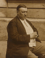 Anonymous - Portrait of the composer Alexander Glazunov (1865-1936)