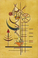 Kandinsky, Wassily Vasilyevich - Gebogene Spitzen