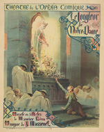 Rochegrosse, Georges Antoine - Premiere Poster for the opera Le jongleur de Notre-Dame by Jules Massenet