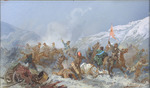 Karasin, Nikolai Nikolayevich - Fight with Pugachev's Troops 