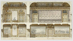 Gondoin (Gondouin), Jacques - Projet de décors des appartements de l'Empereur et de l'Imperatrice au Château de Versailles