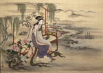 Eishi, Chobunsai (Hosoda) - The Chinese beauty Yang Guifei
