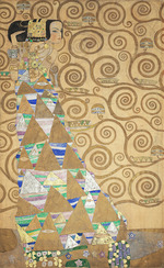 Klimt, Gustav - The Stoclet Frieze, Detail: The Expectation
