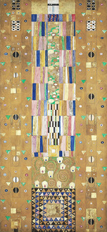 Klimt, Gustav - The Stoclet Frieze, Detail: The Knight 