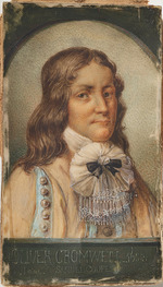 Cooper, Samuel - Portrait of Oliver Cromwell (1599-1658)