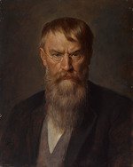 Defregger, Franz, von - Portrait of Franz von Lenbach (1836-1904)