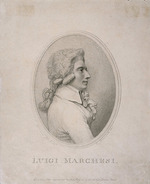 Schiavonetti, Luigi - Portrait of the singer Luigi Marchesi (1754-1829)