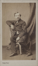 Petit, Pierre - Portrait of Louis de Loménie (1818-1878)
