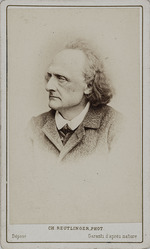 Photo studio Reutlinger, Paris - Portrait of the pianist and composer Henry Litolff (1818-1891) 