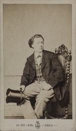 Crémière, Léon - Portrait of the composer Louis Diémer (1843-1919)