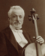 Photo studio Nadar - Portrait of the composer and cellist Gaetano Braga (1829-1907) 