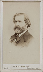 Photo studio Reutlinger, Paris - Portrait of the Composer Giuseppe Verdi (1813-1901)