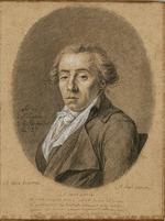 Leroy, Joseph-François - Portrait of the poet Jean-Antoine Roucher (1745-1794)